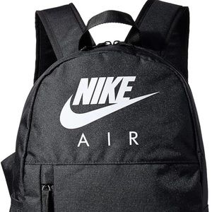 🎄🎁🔥Nike Air, Backpack Men/Women/Youth, Black/White, 20L